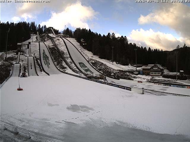 Archiv Foto Webcam Schanzenzentrum im Schwarzwald