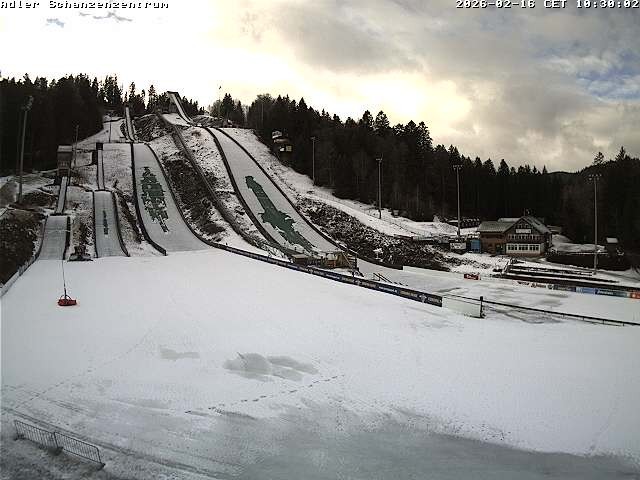 Archiv Foto Webcam Schanzenzentrum im Schwarzwald