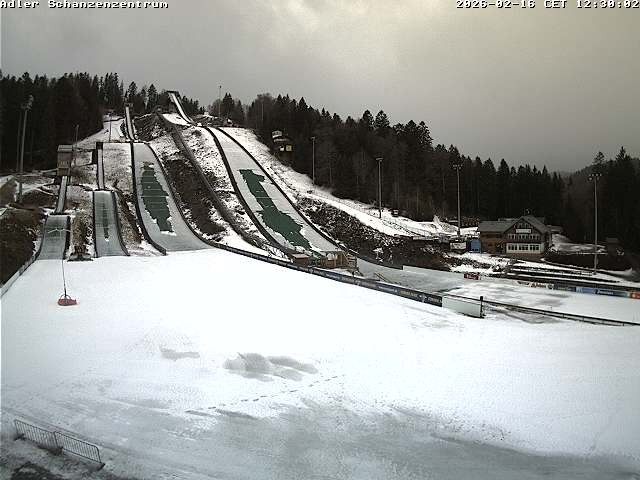 Archiv Foto Webcam Schanzenzentrum im Schwarzwald