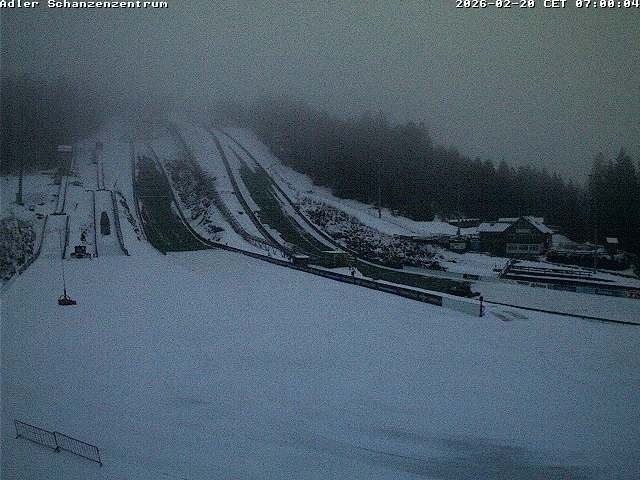 Archiv Foto Webcam Schanzenzentrum im Schwarzwald