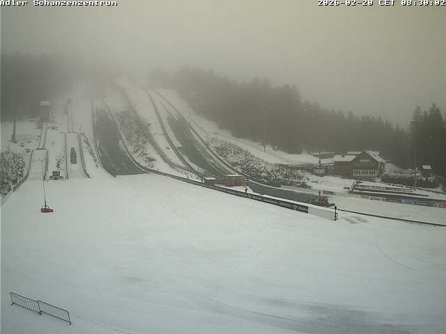 Archiv Foto Webcam Schanzenzentrum im Schwarzwald