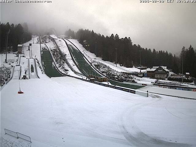 Archiv Foto Webcam Schanzenzentrum im Schwarzwald