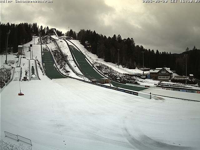 Archiv Foto Webcam Schanzenzentrum im Schwarzwald