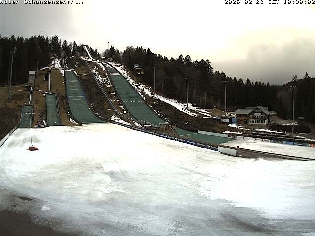 Archiv Foto Webcam Schanzenzentrum im Schwarzwald