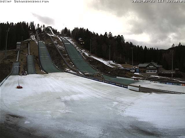 Archiv Foto Webcam Schanzenzentrum im Schwarzwald