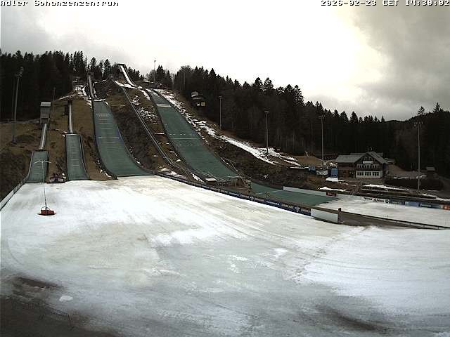 Archiv Foto Webcam Schanzenzentrum im Schwarzwald