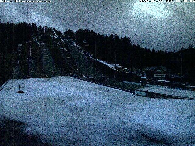 Archiv Foto Webcam Schanzenzentrum im Schwarzwald