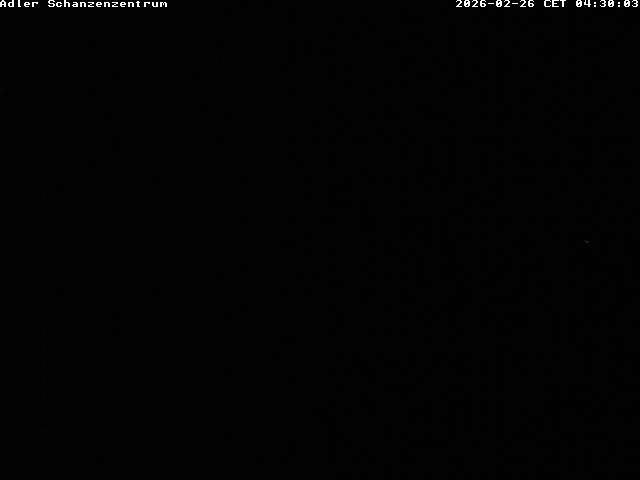 Archived image Webcam Ski jump centre (Black Forest)