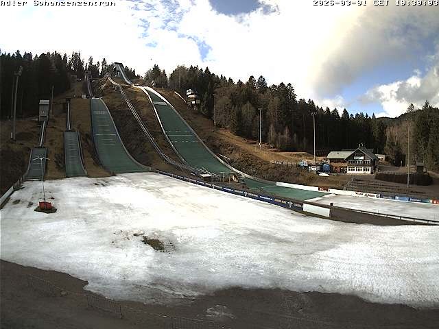 Archiv Foto Webcam Schanzenzentrum im Schwarzwald