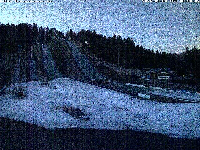 Archiv Foto Webcam Schanzenzentrum im Schwarzwald