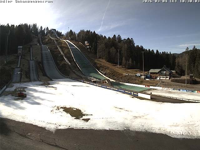 Archiv Foto Webcam Schanzenzentrum im Schwarzwald