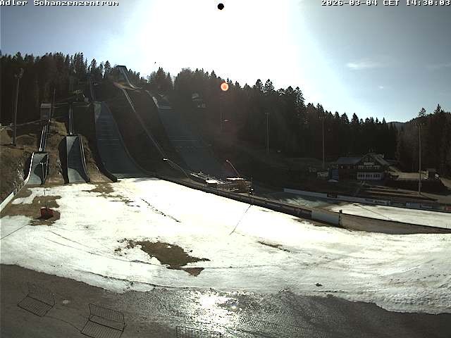 Archiv Foto Webcam Schanzenzentrum im Schwarzwald