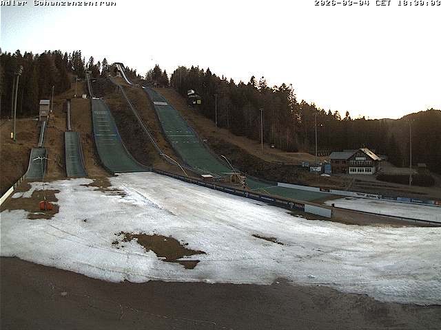 Archiv Foto Webcam Schanzenzentrum im Schwarzwald