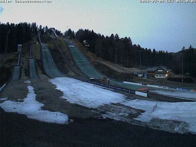 Archiv Foto Webcam Schanzenzentrum im Schwarzwald