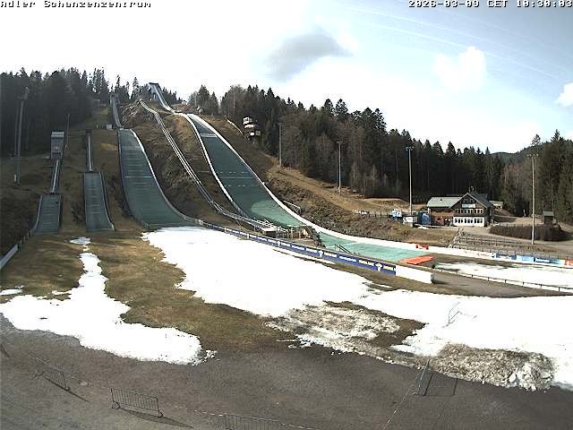 Archiv Foto Webcam Schanzenzentrum im Schwarzwald