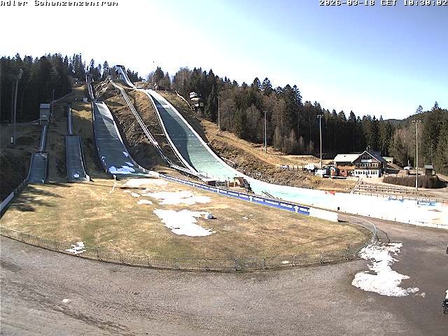 Archiv Foto Webcam Schanzenzentrum im Schwarzwald
