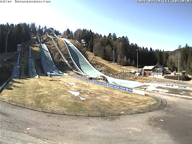 Archiv Foto Webcam Schanzenzentrum im Schwarzwald