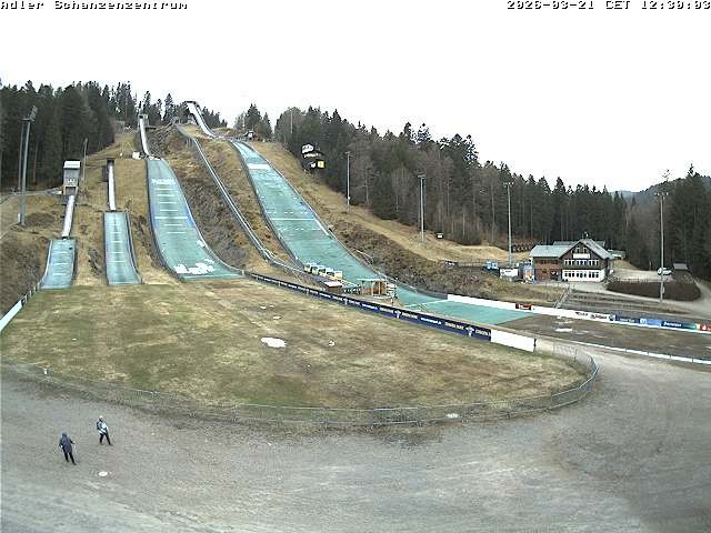 Archived image Webcam Ski jump centre (Black Forest)