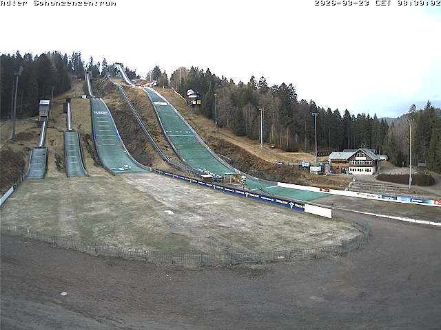 Archived image Webcam Ski jump centre (Black Forest)