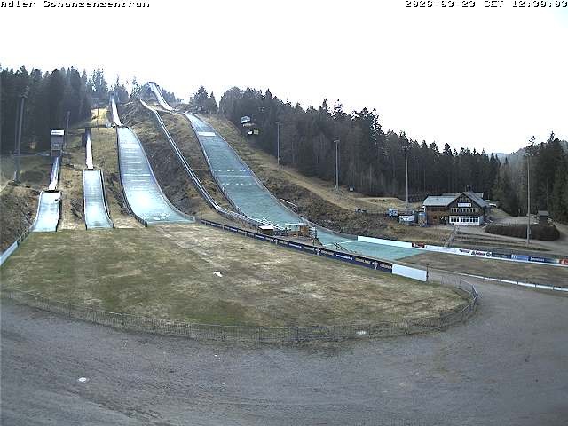 Archived image Webcam Ski jump centre (Black Forest)