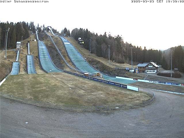 Archived image Webcam Ski jump centre (Black Forest)