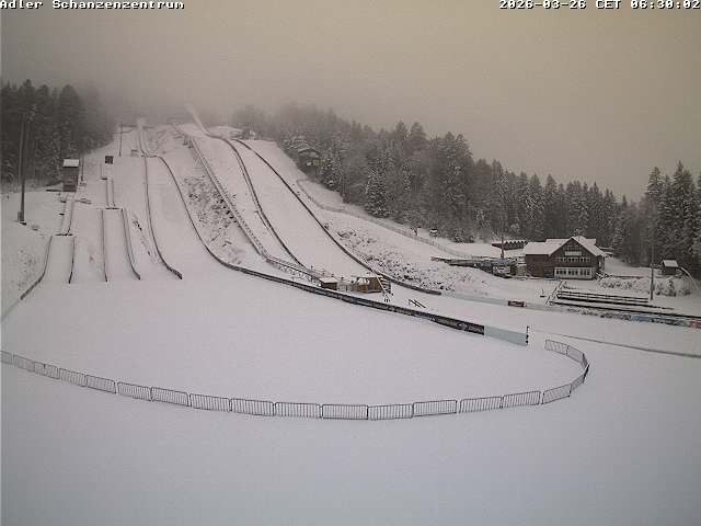 Archiv Foto Webcam Schanzenzentrum im Schwarzwald