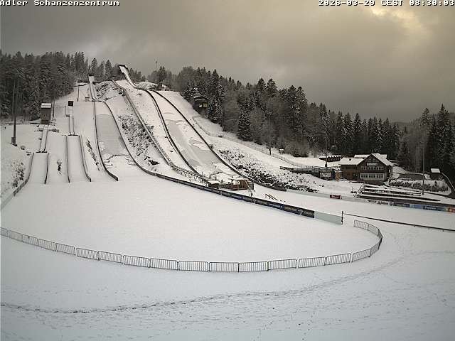Archiv Foto Webcam Schanzenzentrum im Schwarzwald