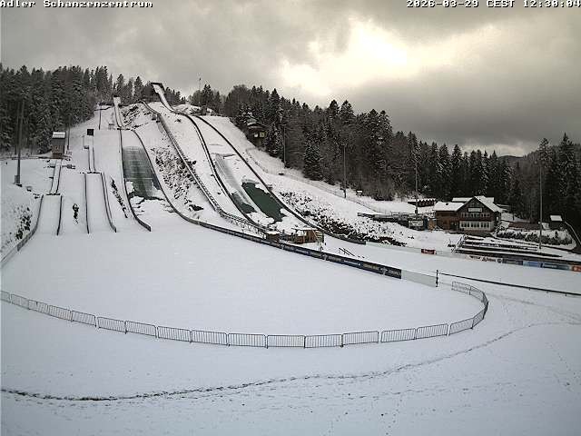 Archiv Foto Webcam Schanzenzentrum im Schwarzwald