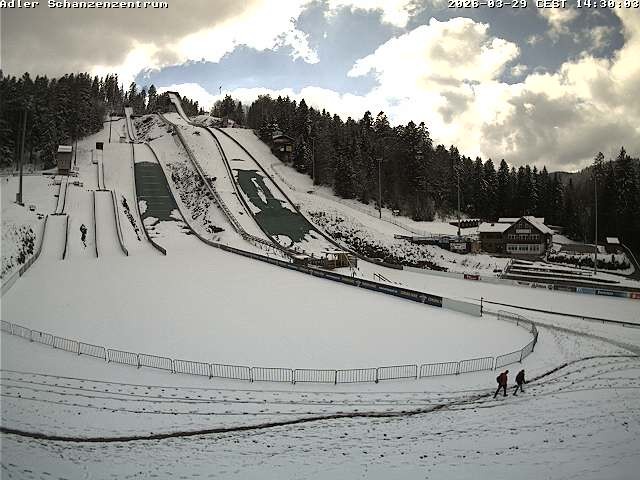 Archiv Foto Webcam Schanzenzentrum im Schwarzwald