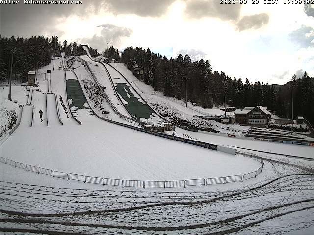 Archiv Foto Webcam Schanzenzentrum im Schwarzwald