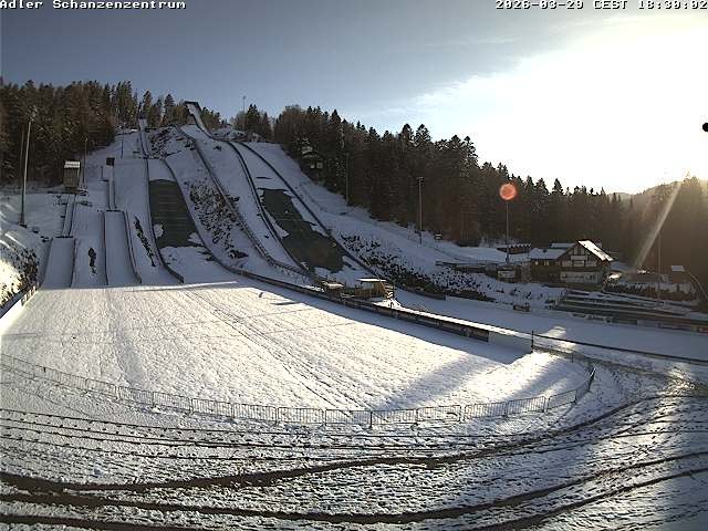 Archiv Foto Webcam Schanzenzentrum im Schwarzwald