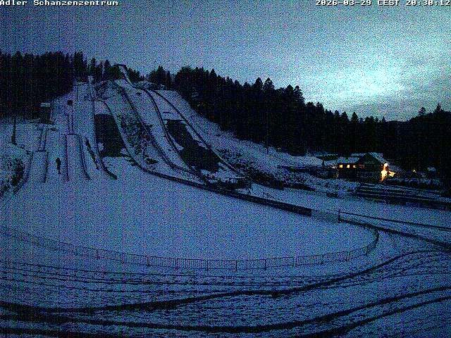 Archiv Foto Webcam Schanzenzentrum im Schwarzwald