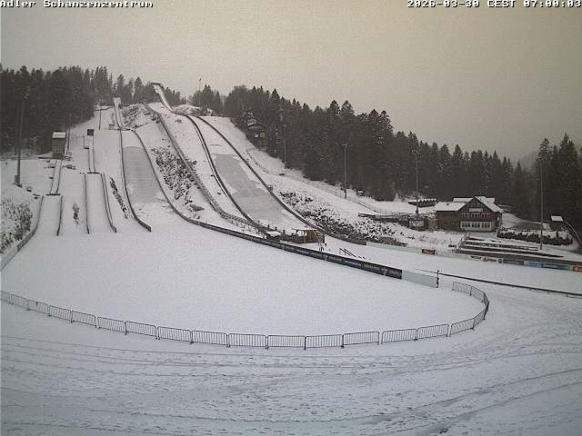 Archiv Foto Webcam Schanzenzentrum im Schwarzwald