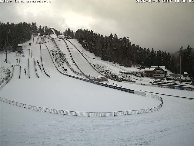 Archiv Foto Webcam Schanzenzentrum im Schwarzwald