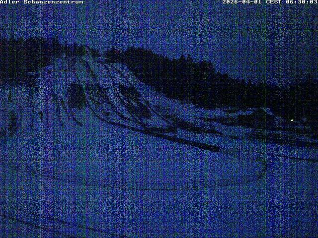 Archiv Foto Webcam Schanzenzentrum im Schwarzwald