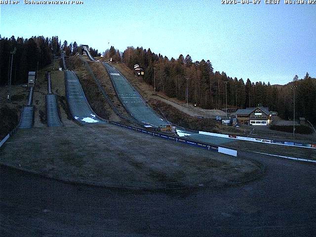 Archiv Foto Webcam Schanzenzentrum im Schwarzwald