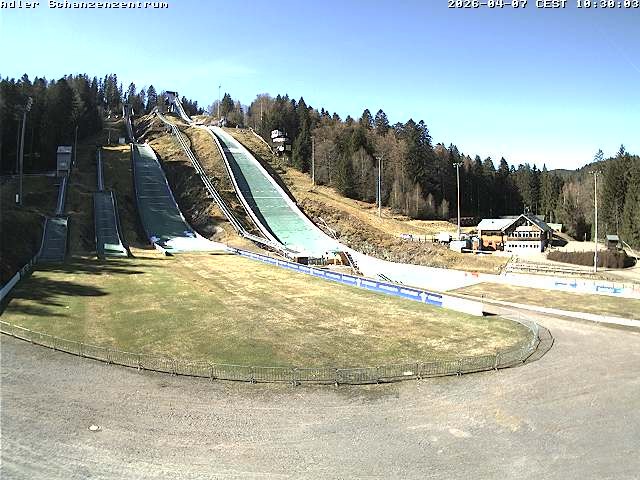 Archiv Foto Webcam Schanzenzentrum im Schwarzwald