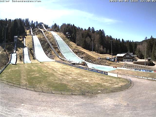 Archiv Foto Webcam Schanzenzentrum im Schwarzwald