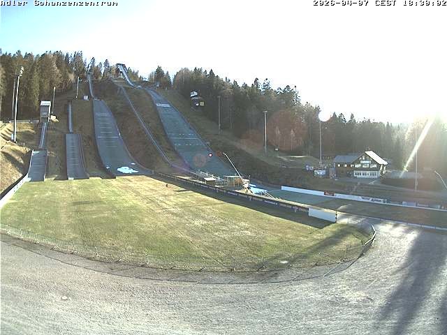 Archiv Foto Webcam Schanzenzentrum im Schwarzwald