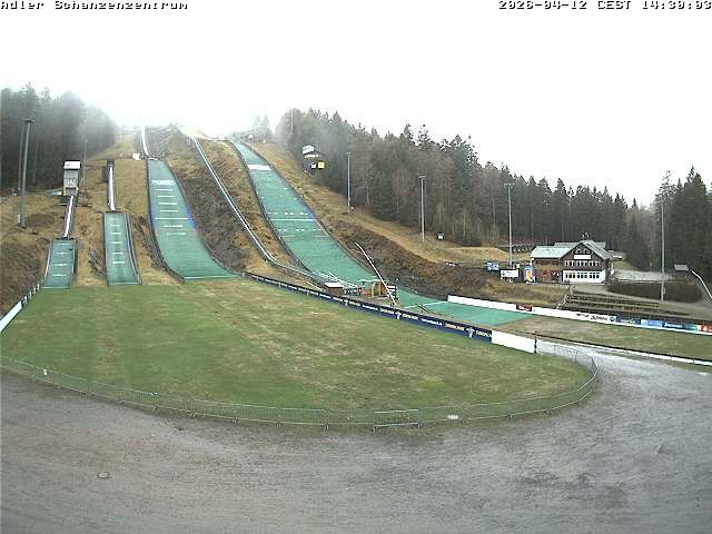 Archived image Webcam Ski jump centre (Black Forest)