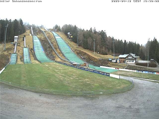Archived image Webcam Ski jump centre (Black Forest)