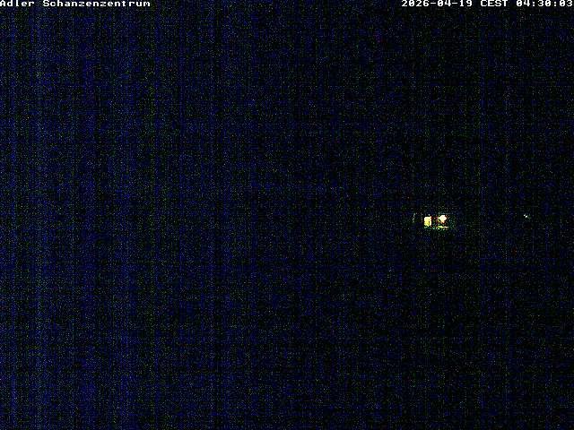 Archived image Webcam Ski jump centre (Black Forest)