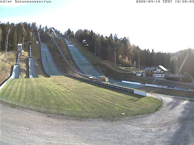 Archiv Foto Webcam Schanzenzentrum im Schwarzwald