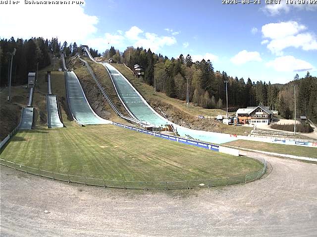 Archiv Foto Webcam Schanzenzentrum im Schwarzwald