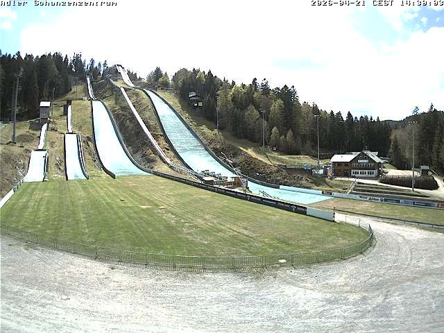 Archiv Foto Webcam Schanzenzentrum im Schwarzwald