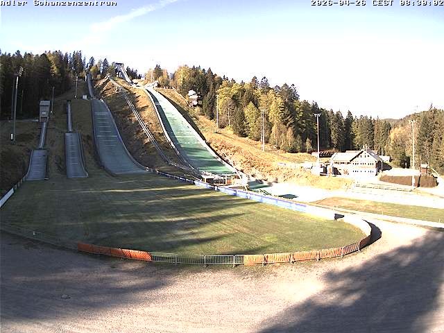 Archiv Foto Webcam Schanzenzentrum im Schwarzwald