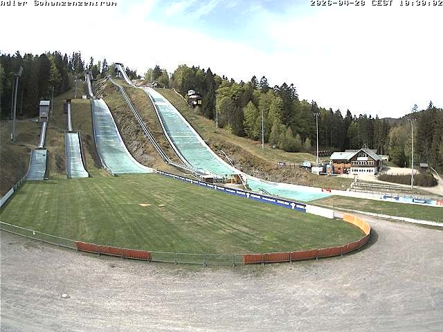 Archiv Foto Webcam Schanzenzentrum im Schwarzwald