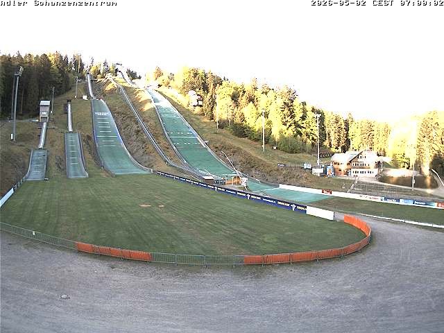 Archived image Webcam Ski jump centre (Black Forest)