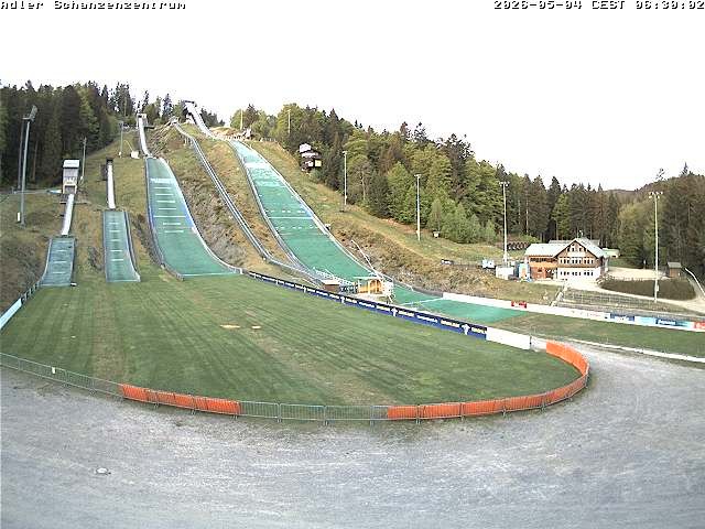 Archived image Webcam Ski jump centre (Black Forest)