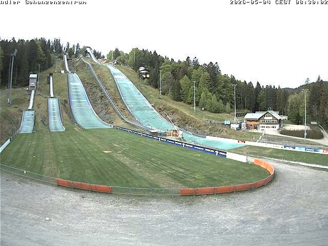 Archived image Webcam Ski jump centre (Black Forest)